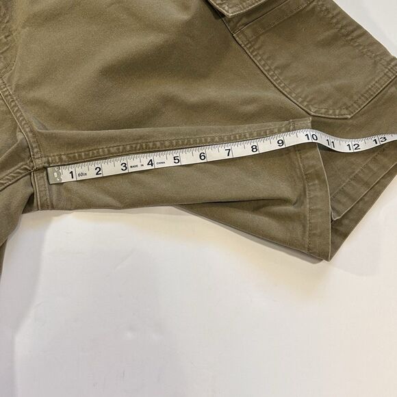 ARIAT Rebar M4 Cargo Shorts Mens 42 Relaxed‎ Fit Canvas Utility Work Field Khaki - Picture 13 of 13